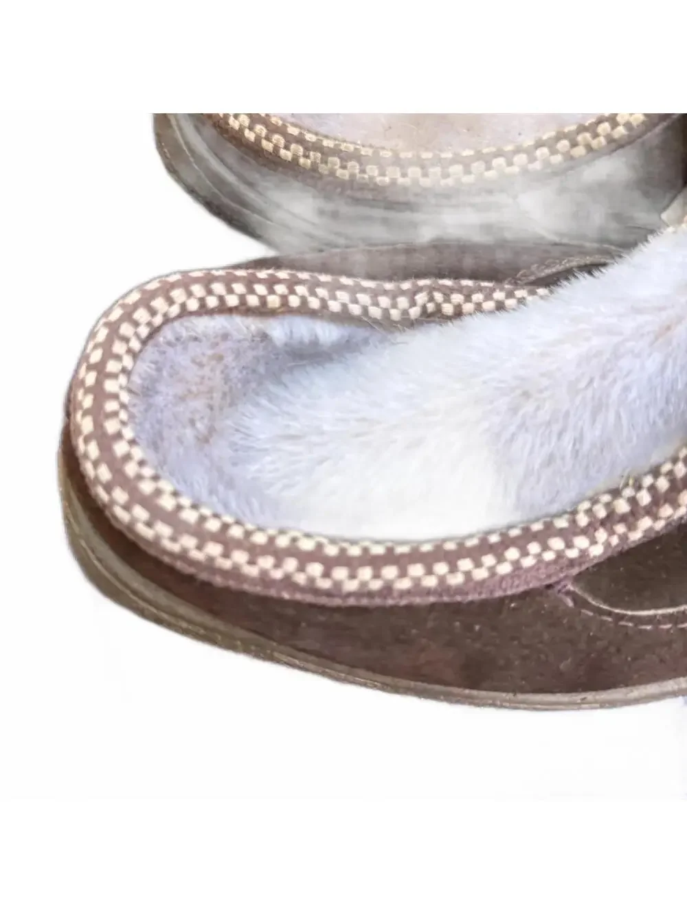 Vintage Snowland Made In Italy Hair On Hide Shearling Boots Women’s Size 8